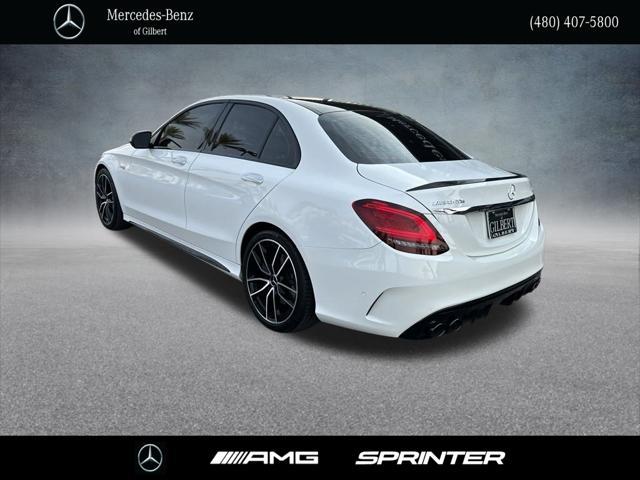 used 2020 Mercedes-Benz AMG C 43 car, priced at $42,564