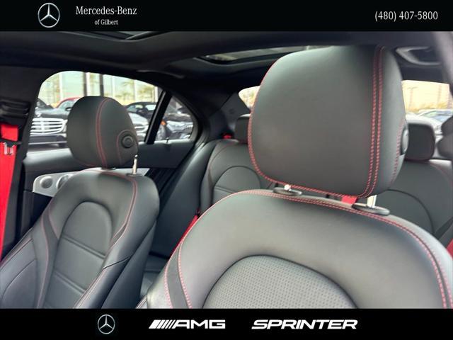 used 2020 Mercedes-Benz AMG C 43 car, priced at $42,564