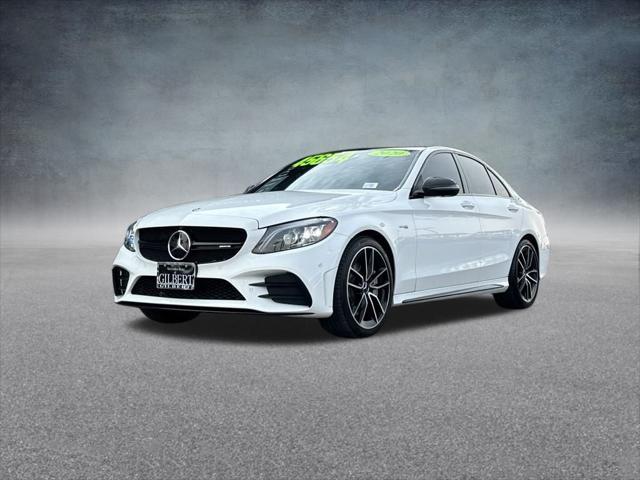 used 2020 Mercedes-Benz AMG C 43 car, priced at $42,564