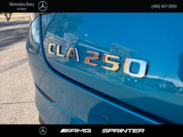 new 2025 Mercedes-Benz CLA 250 car, priced at $47,625