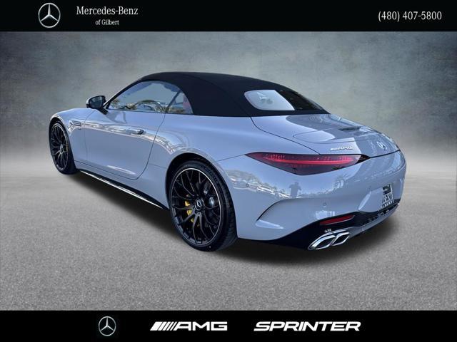 new 2024 Mercedes-Benz AMG SL 55 car, priced at $166,135