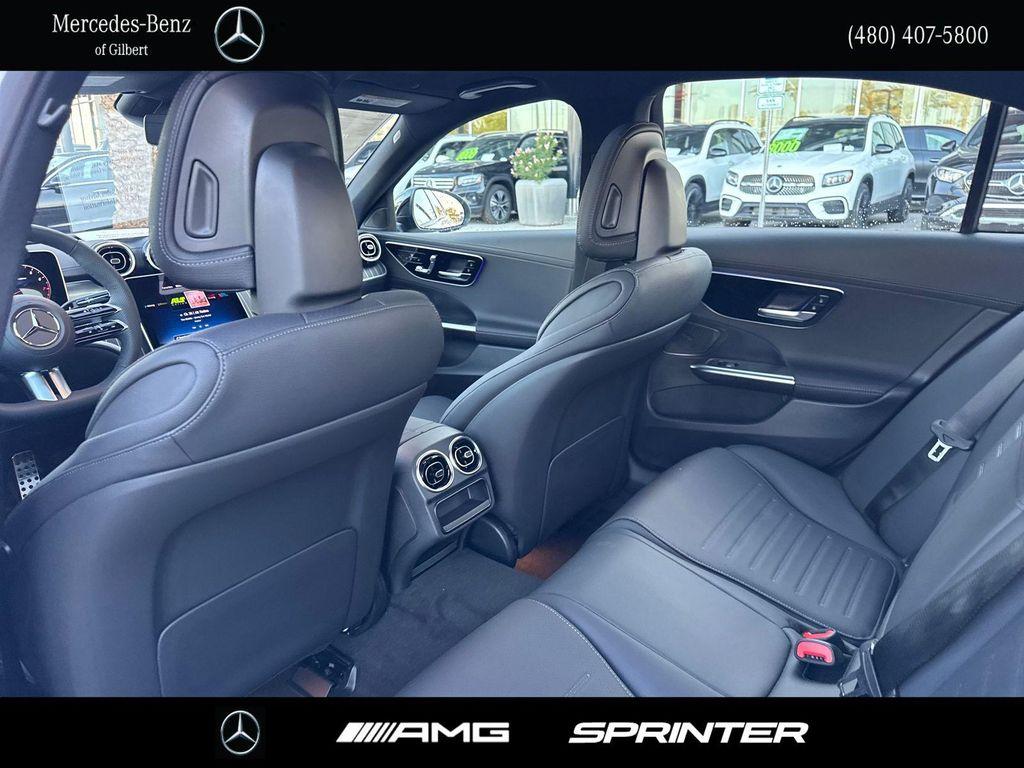 new 2025 Mercedes-Benz C-Class car, priced at $54,475