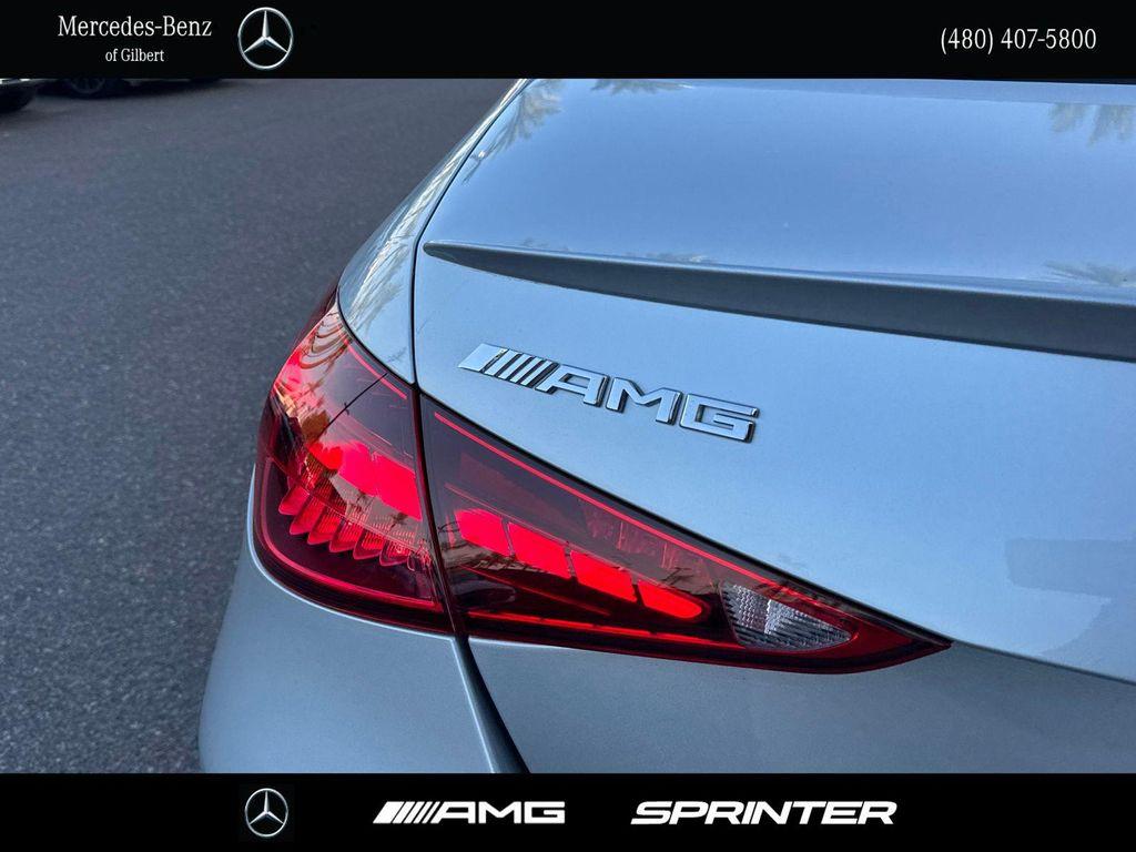 used 2024 Mercedes-Benz AMG C 43 car, priced at $59,994
