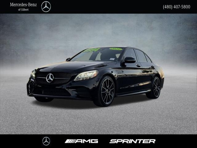 used 2021 Mercedes-Benz C-Class car, priced at $31,994