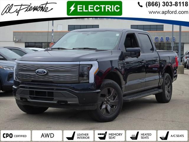 used 2023 Ford F-150 Lightning car, priced at $54,597