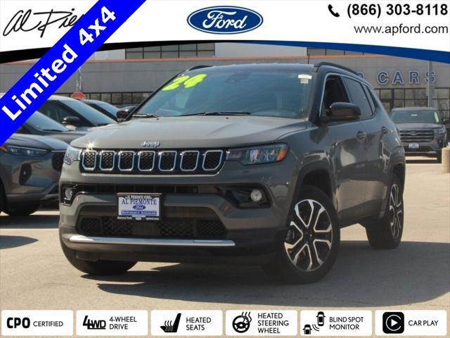 used 2024 Jeep Compass car, priced at $25,997