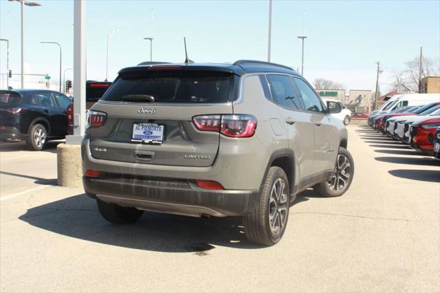 used 2024 Jeep Compass car, priced at $25,997