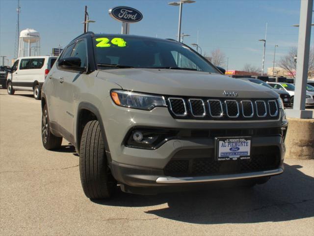 used 2024 Jeep Compass car, priced at $25,997