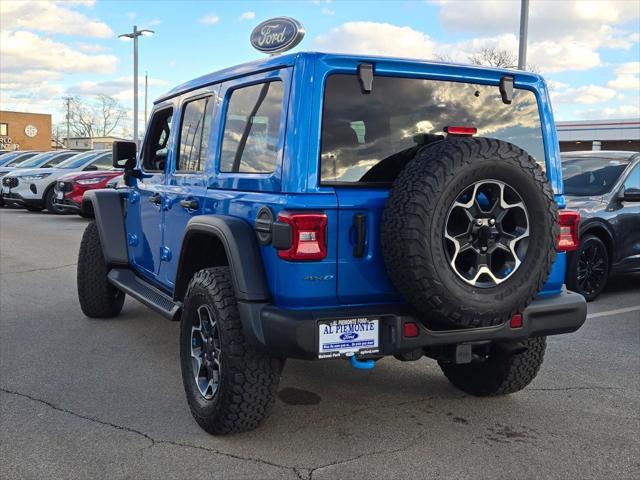 used 2022 Jeep Wrangler Unlimited 4xe car, priced at $38,597