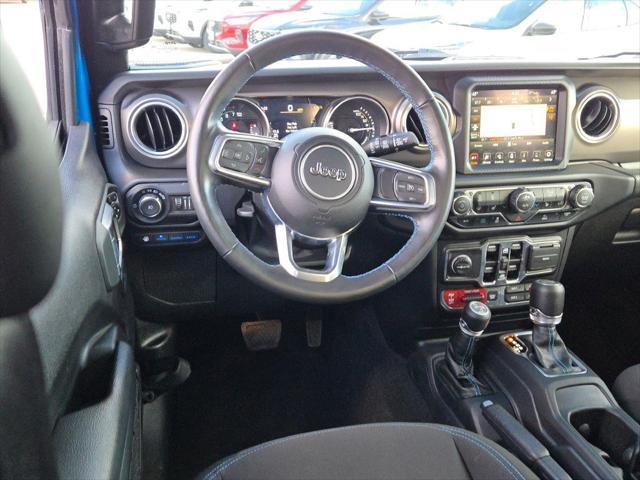 used 2022 Jeep Wrangler Unlimited 4xe car, priced at $38,597
