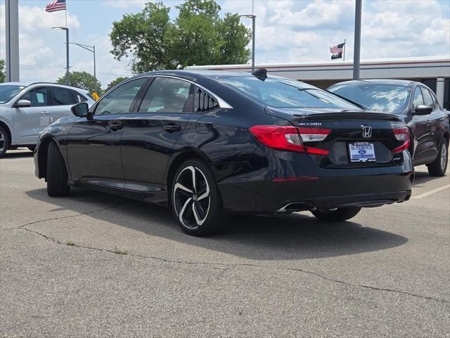used 2022 Honda Accord car, priced at $27,800