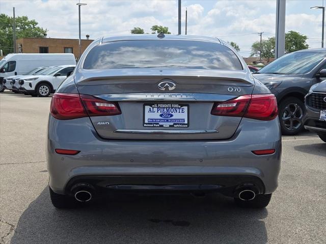 used 2016 INFINITI Q70 car, priced at $20,000