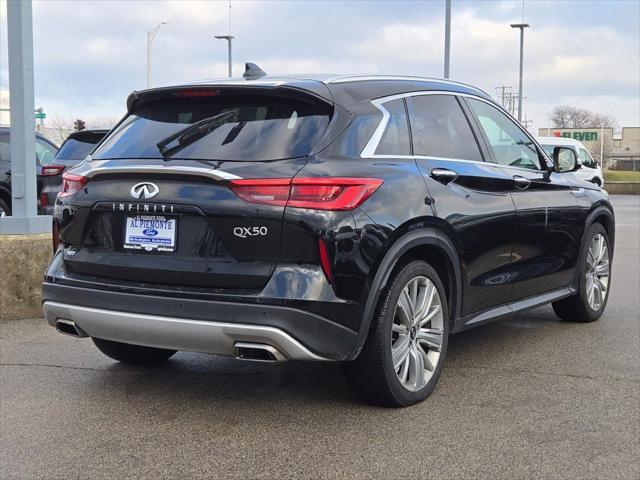 used 2020 INFINITI QX50 car, priced at $25,977