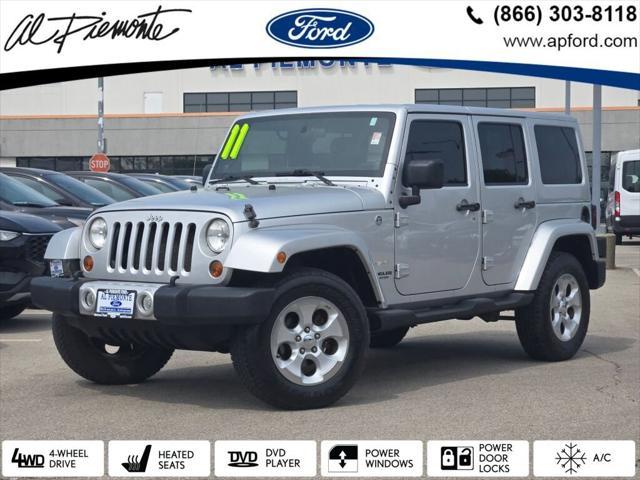 used 2011 Jeep Wrangler Unlimited car, priced at $9,000