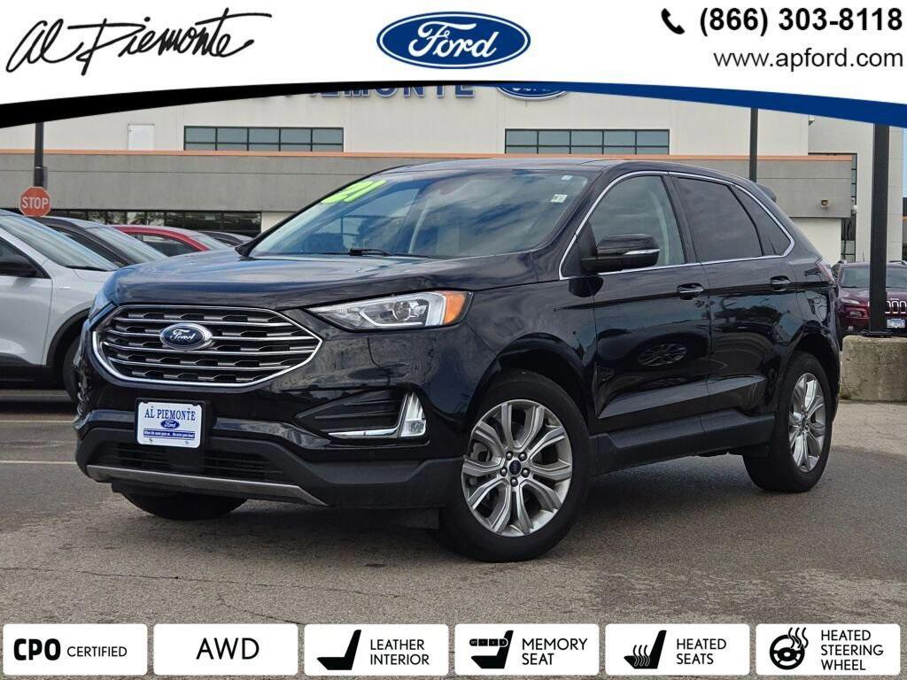 used 2021 Ford Edge car, priced at $22,000