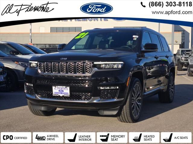 used 2021 Jeep Grand Cherokee L car, priced at $43,597