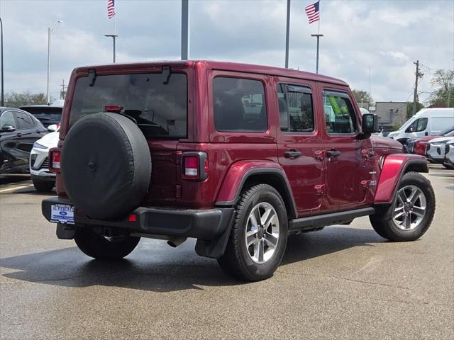 used 2021 Jeep Wrangler Unlimited car, priced at $36,497