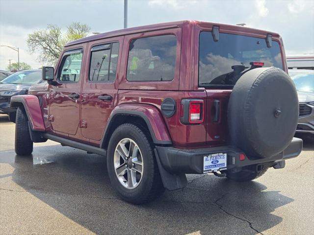 used 2021 Jeep Wrangler Unlimited car, priced at $36,497