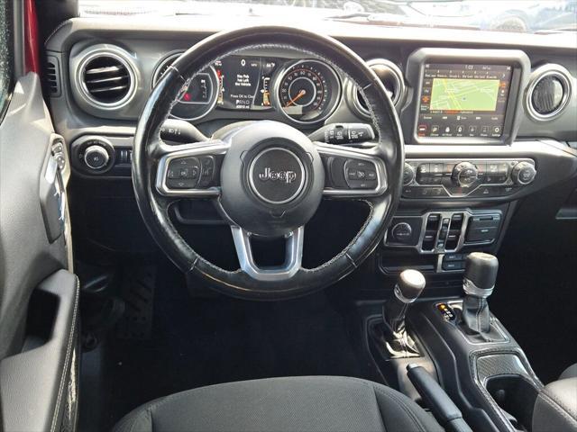 used 2021 Jeep Wrangler Unlimited car, priced at $36,497