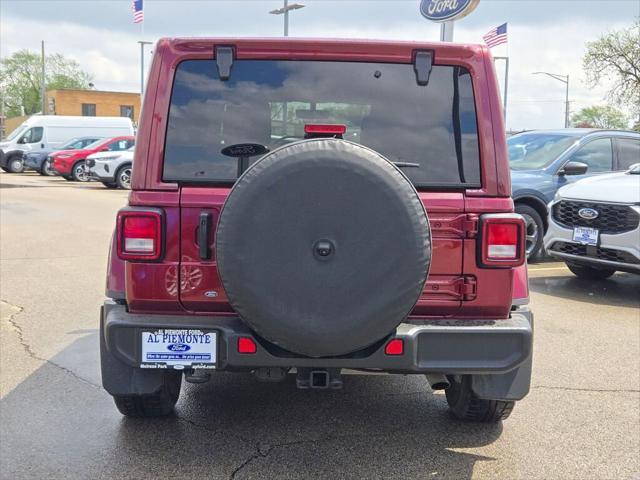used 2021 Jeep Wrangler Unlimited car, priced at $36,497