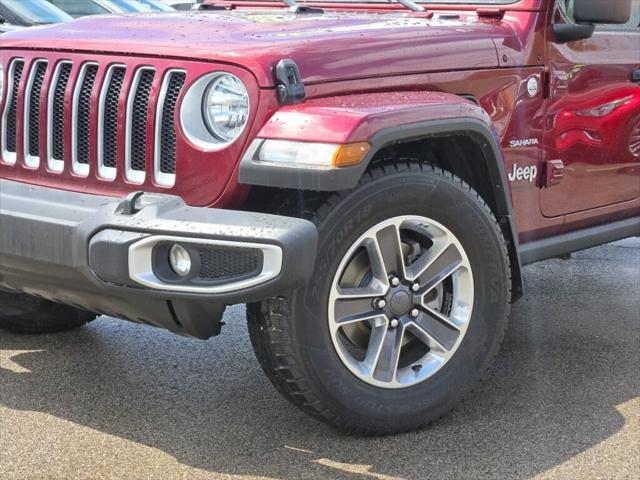 used 2021 Jeep Wrangler Unlimited car, priced at $36,497