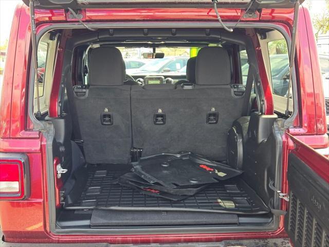 used 2021 Jeep Wrangler Unlimited car, priced at $36,497