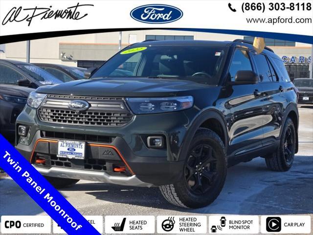 used 2022 Ford Explorer car, priced at $34,497