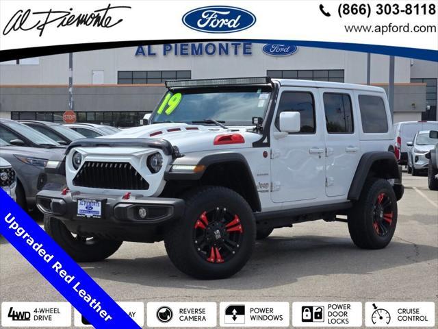 used 2019 Jeep Wrangler Unlimited car, priced at $32,777