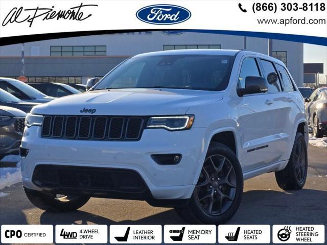 used 2021 Jeep Grand Cherokee car, priced at $31,597