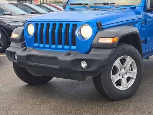 used 2023 Jeep Wrangler car, priced at $33,997