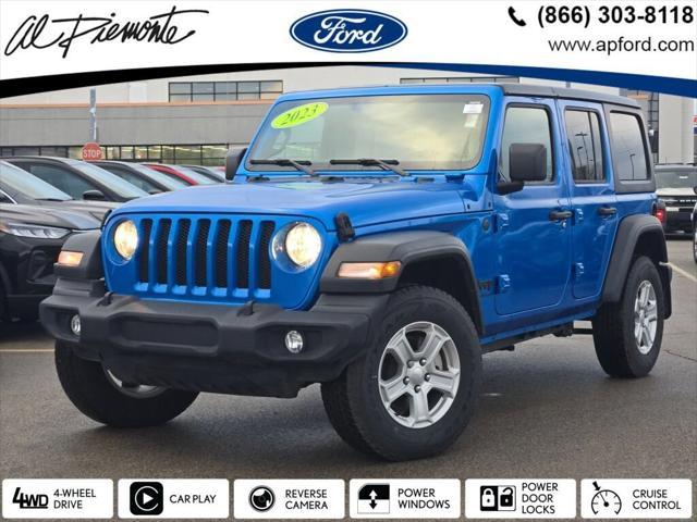 used 2023 Jeep Wrangler car, priced at $33,997