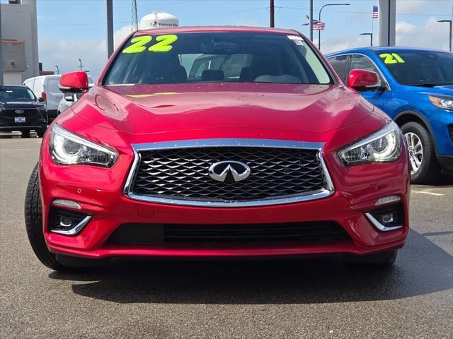used 2022 INFINITI Q50 car, priced at $34,497