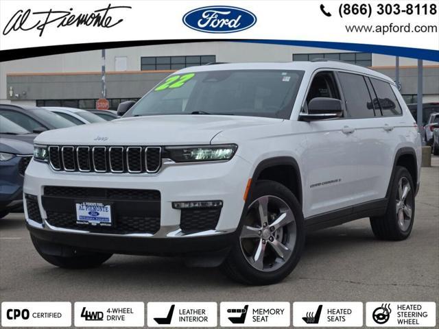 used 2022 Jeep Grand Cherokee L car, priced at $32,897