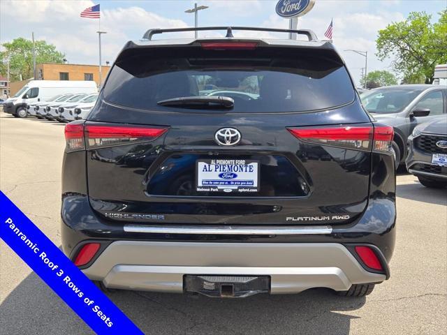 used 2022 Toyota Highlander car, priced at $44,897