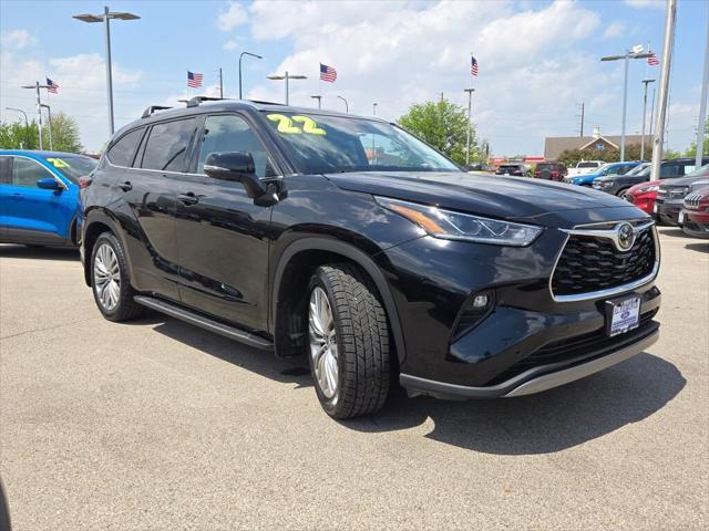 used 2022 Toyota Highlander car, priced at $44,977