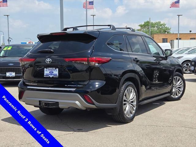 used 2022 Toyota Highlander car, priced at $44,897
