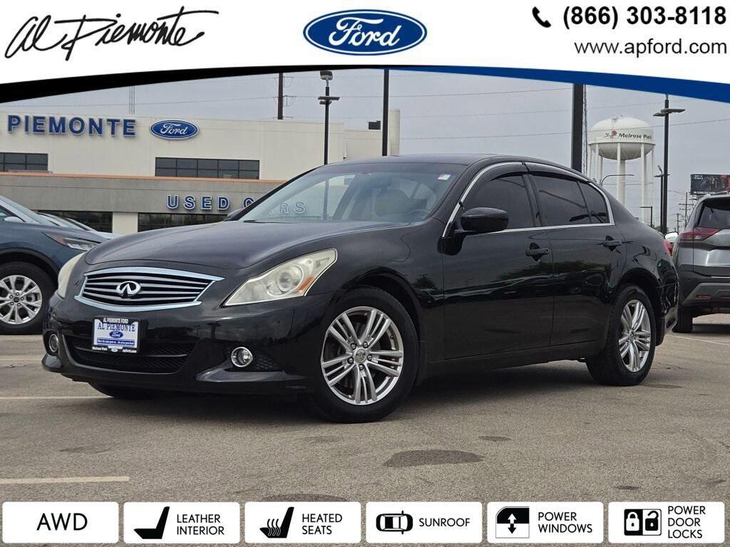 used 2012 INFINITI G37x car, priced at $10,000