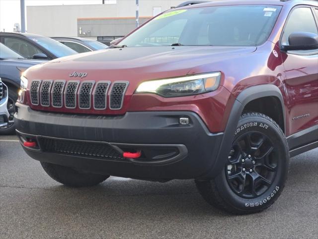 used 2021 Jeep Cherokee car, priced at $26,877