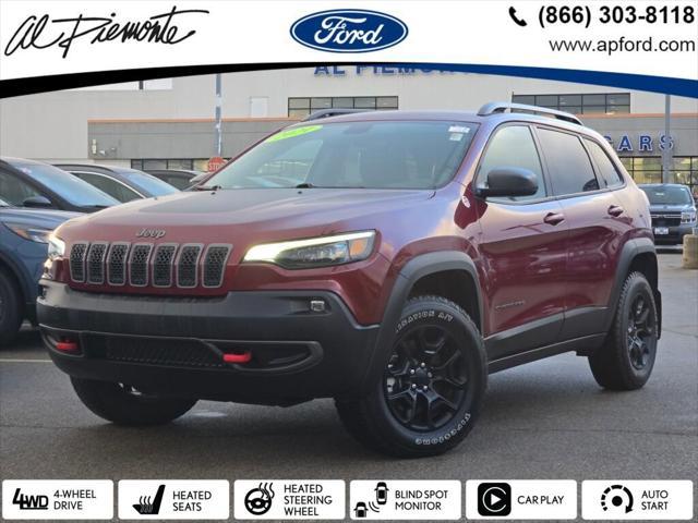 used 2021 Jeep Cherokee car, priced at $26,877