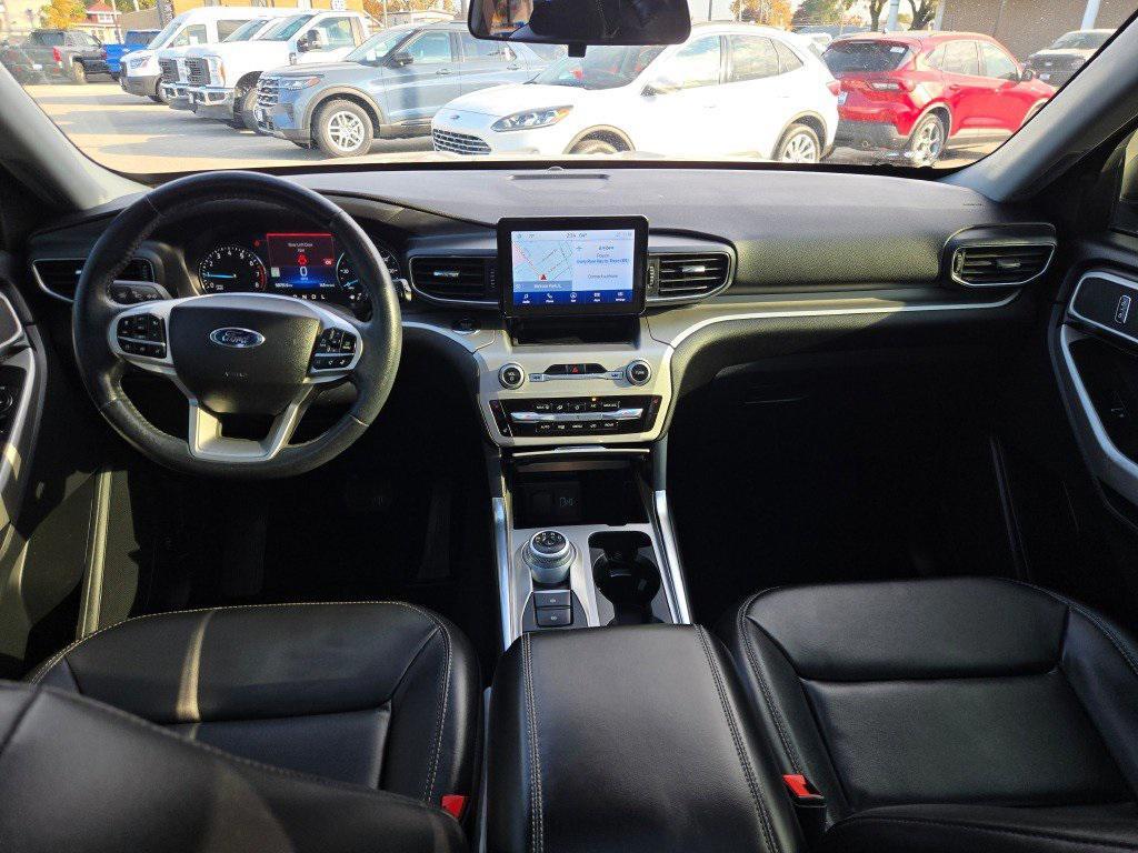 used 2022 Ford Explorer car, priced at $27,495