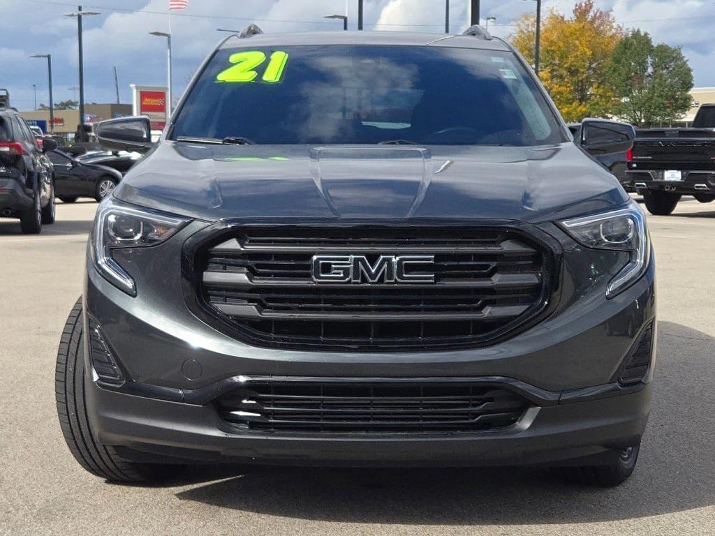 used 2021 GMC Terrain car, priced at $18,895