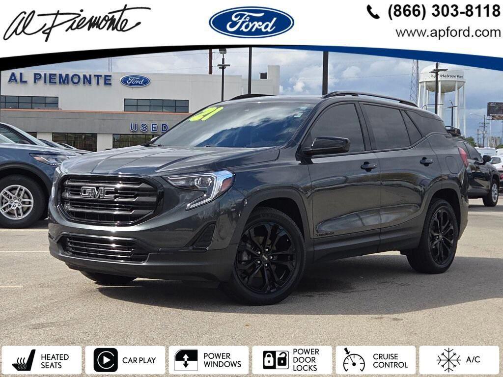 used 2021 GMC Terrain car, priced at $18,895
