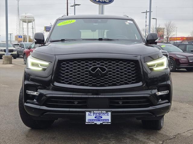 used 2021 INFINITI QX80 car, priced at $38,977