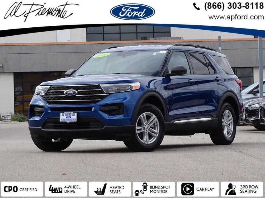 used 2021 Ford Explorer car, priced at $27,795