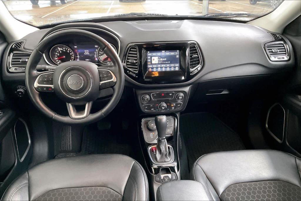 used 2021 Jeep Compass car, priced at $18,450