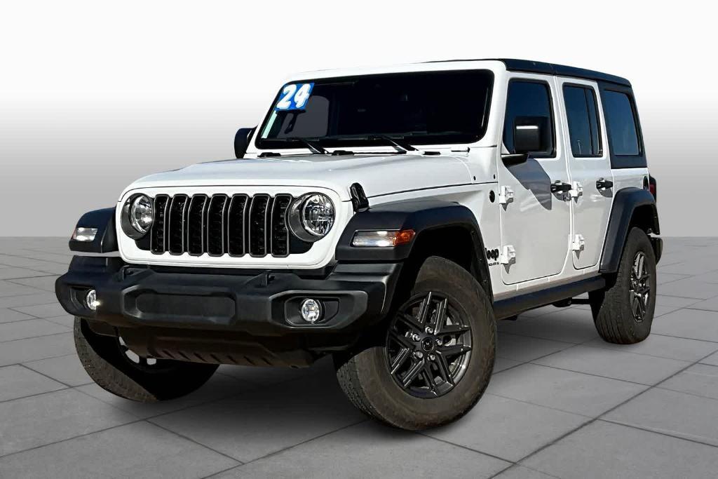 used 2024 Jeep Wrangler car, priced at $39,921