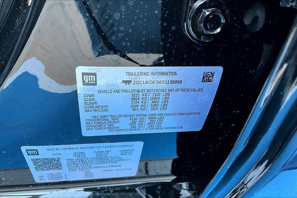 new 2025 Chevrolet Silverado 1500 car, priced at $53,730