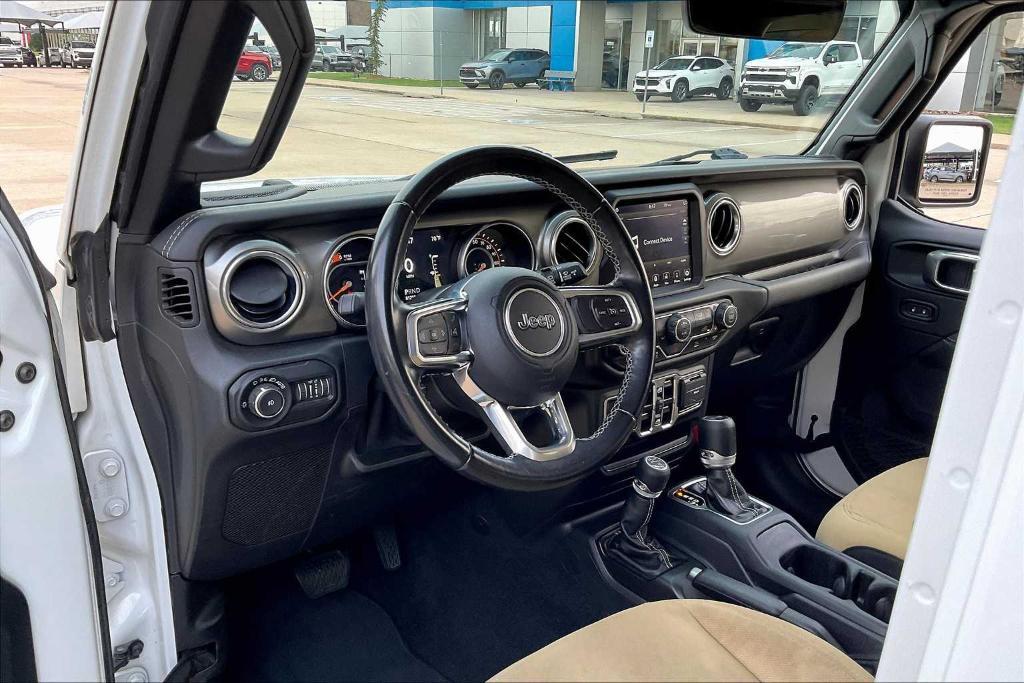 used 2021 Jeep Wrangler Unlimited car, priced at $30,496