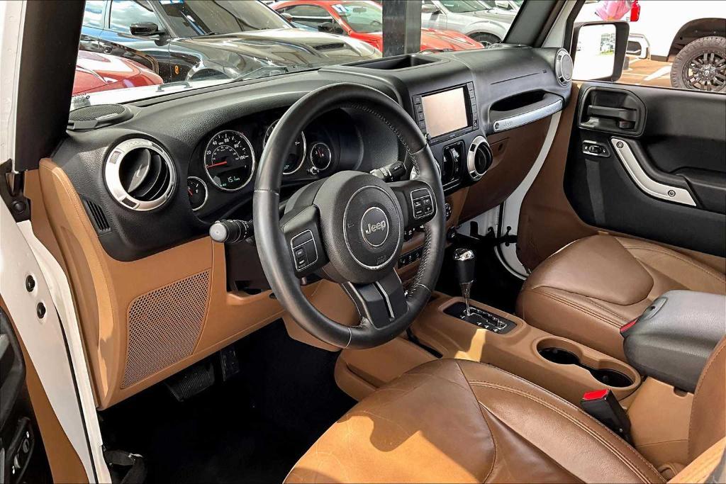 used 2015 Jeep Wrangler Unlimited car, priced at $17,745