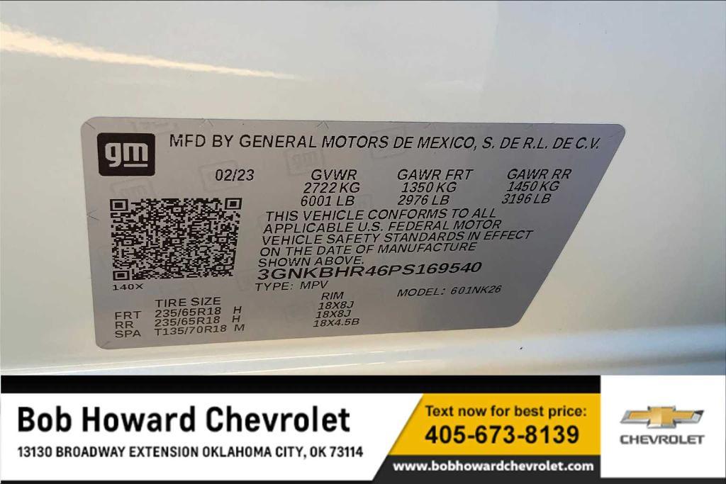 new 2023 Chevrolet Blazer car, priced at $36,211